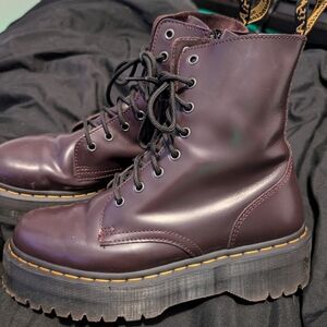 Docs Dr Martens Jadon Burgundy size 11
